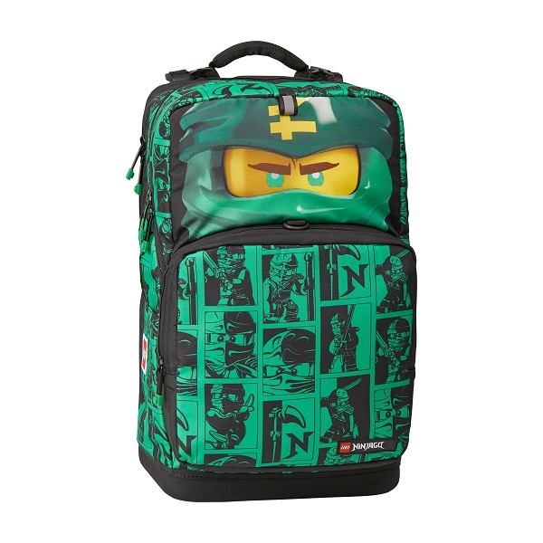 LEGO Ninjago Green Maxi Plus - School Bag, 2 PCS set