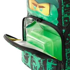 LEGO Ninjago Green Maxi Plus - School Bag, 2 PCS set