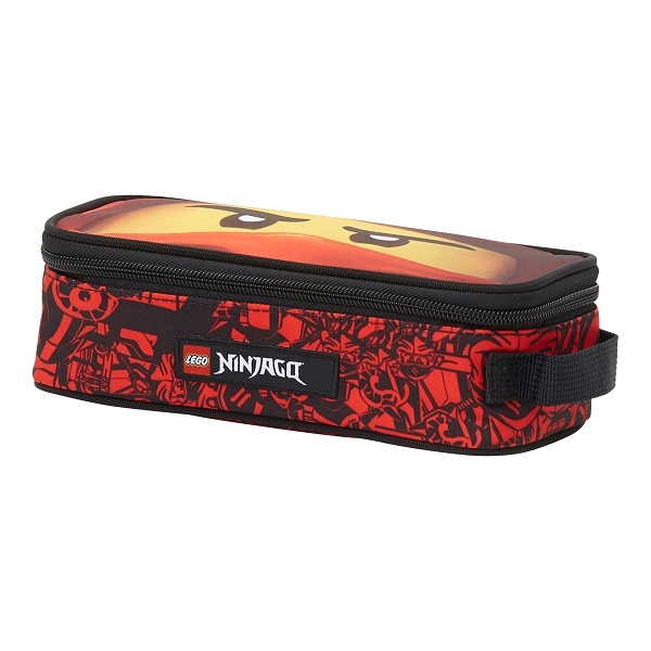 Hæl Stationær lustre LEGO Ninjago Red - Square Pencil Case