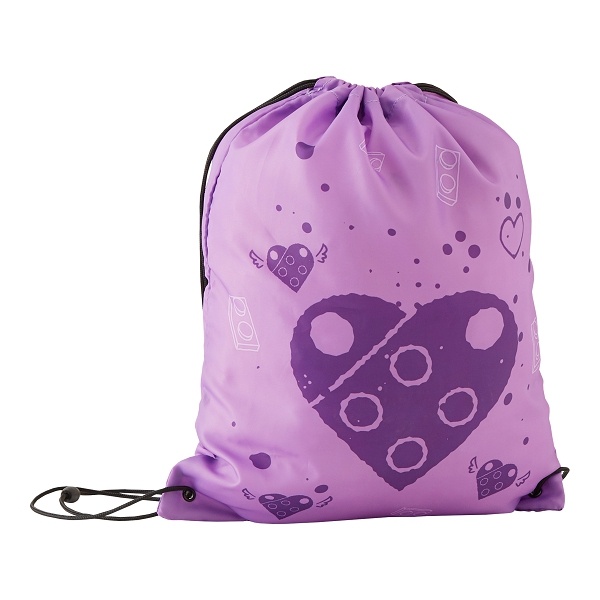 LEGO Purple Heart - Drawstring Bag