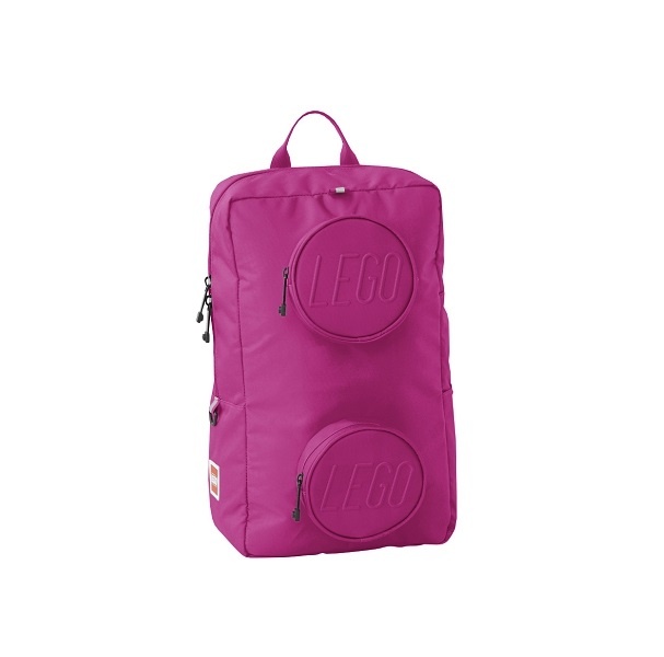LEGO Signature Brick 1x2 Backpack - Bright Red Violet