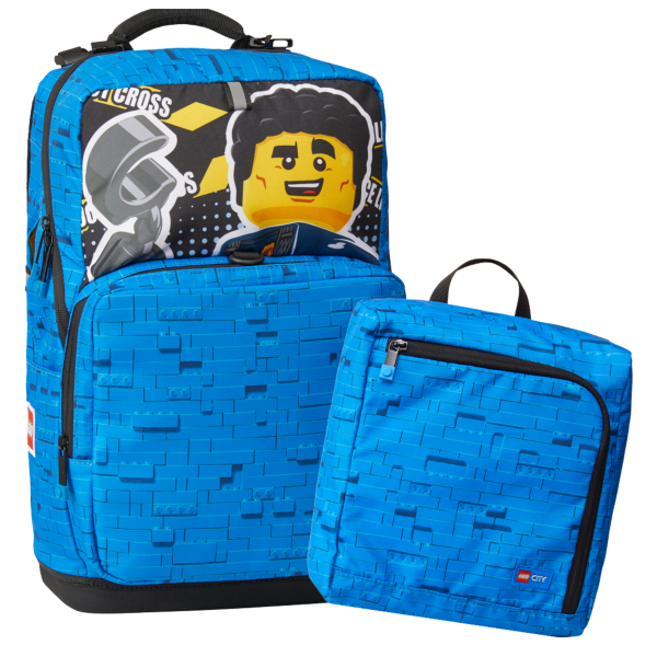 LEGO CITY Police Adventure Optimo Plus - School Bag, 2 PCS set
