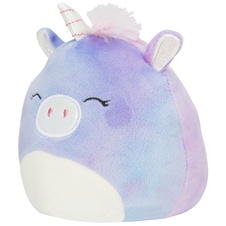 SQUISHMALLOWS Flip-A-Mallow Blue Textured Dragon/Tie-dye Unicorn