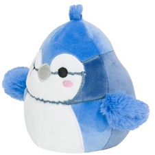 SQUISHMALLOWS Flip-A-Mallow Blue Jay/Red Parrot