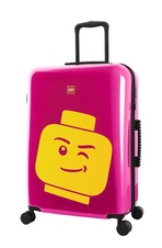 LEGO Luggage ColourBox Minifigure Head 24" - LEGO®Minifigure Head, Berry