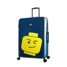 LEGO Luggage ColourBox Minifigure Head 28" - Námornická modrá