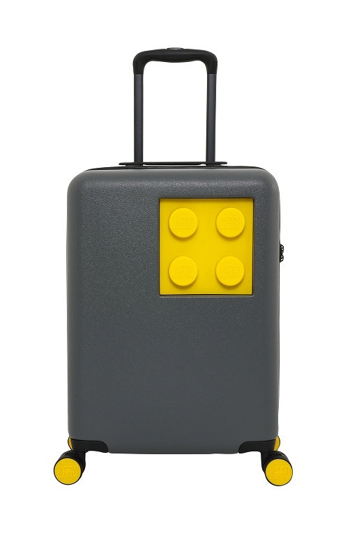 LEGO Luggage URBAN 20" - STONE GREY/ BRIGHT YELLOW