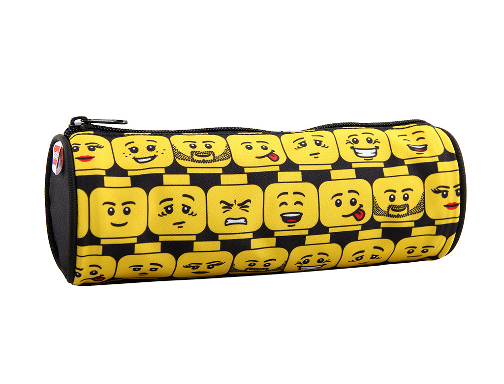 LEGO Minifigures Heads - Round Pencil Roll