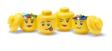 LEGO Storage Head (mini) 4 Pcs set