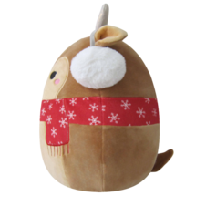 SQUISHMALLOWS Deer with Scarf & Earmuffs