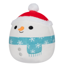 SQUISHMALLOWS Snowman with Scarf & Beanie