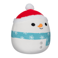 SQUISHMALLOWS Snowman with Scarf & Beanie