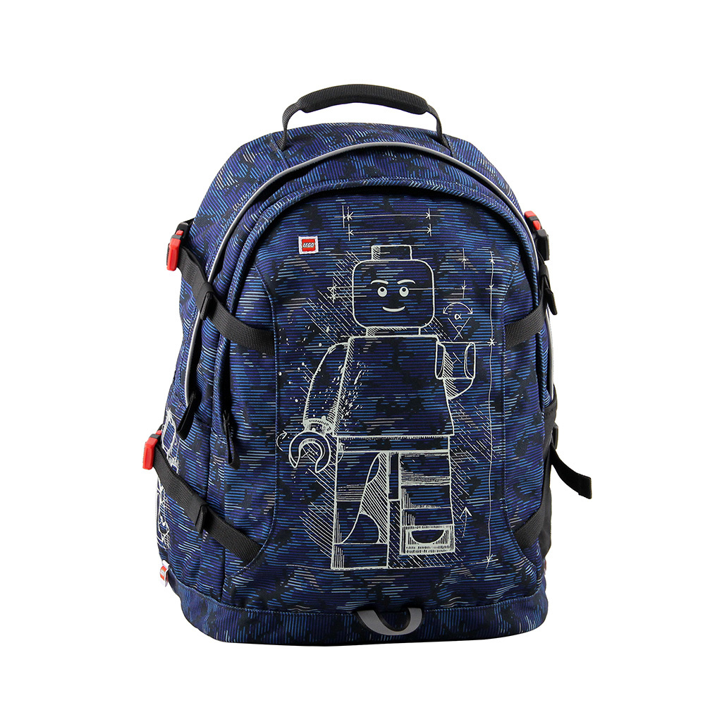 LEGO Minifigures Blue Camo - Tech Teen Backpack