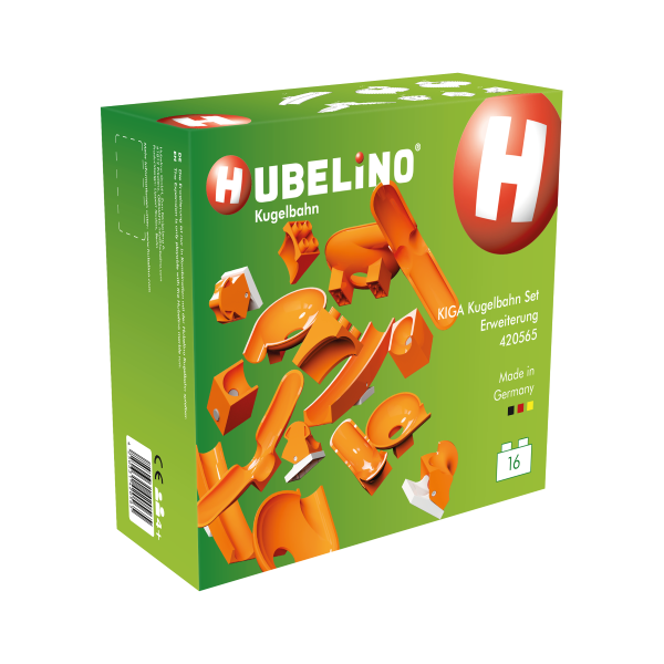 HUBELINO KIGA Marble Run Set - Expansions 16 Pcs