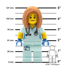 LEGO Iconic Nurse 300% Torch