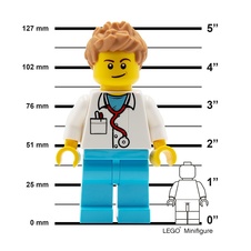 LEGO Iconic Male Doctor 300% Torch