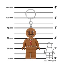 LEGO Iconic Gingerbread Man Key Light (HT)