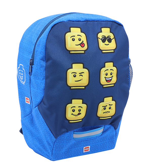 LEGO Faces Blue - Kindergarten backpack