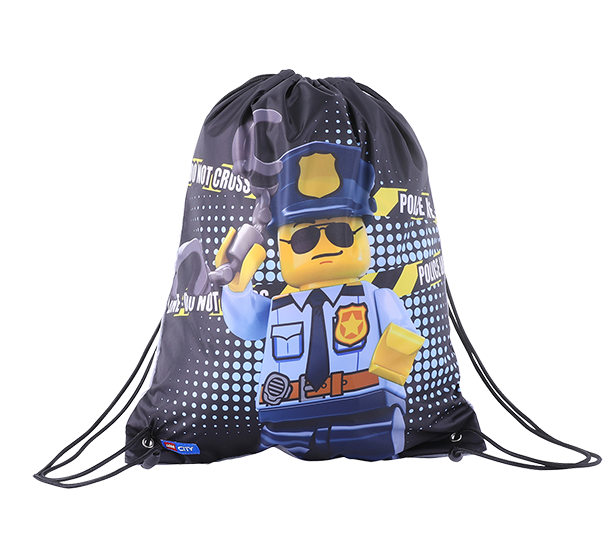 LEGO CITY Police Cop - Drawstring bag