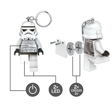 LEGO Star Wars Stormtrooper Key Light with batteries