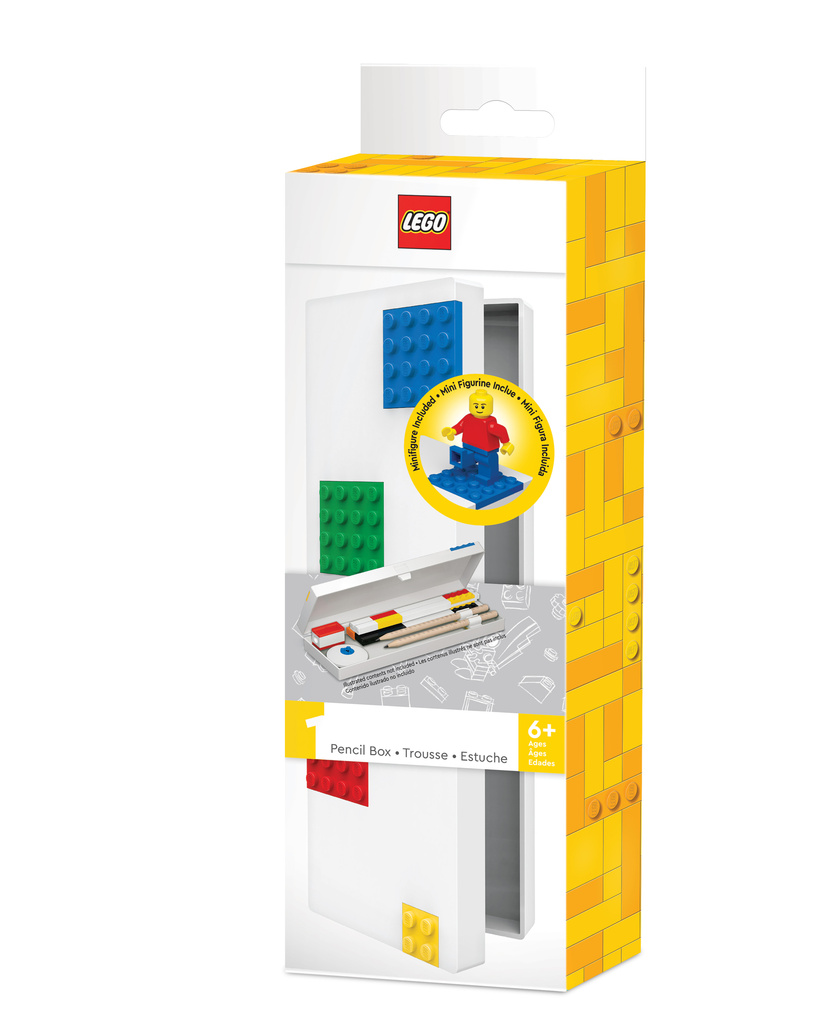 LEGO Stationery Pouzdro s minifigurkou, barevné