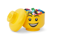 LEGO Storage Head (small) - Happy Boy