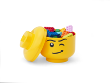 LEGO Storage Head (mini) - Winking Boy