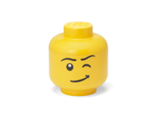 LEGO úložná hlava (veľkosť S) - žmurkajúci chlapec