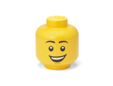 LEGO úložná hlava (velikost S) - šťastný chlapec