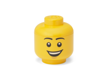 LEGO Storage Head (mini) - Happy Boy