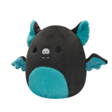 SQUISHMALLOWS Aldous Teal and Black Fruit Bat