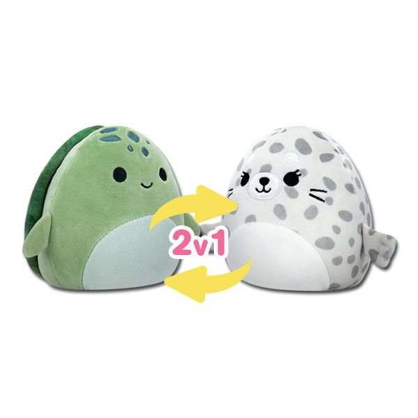 SQUISHMALLOWS 2v1 tuleň Odile a želva Cole - SQFP00062_1.png