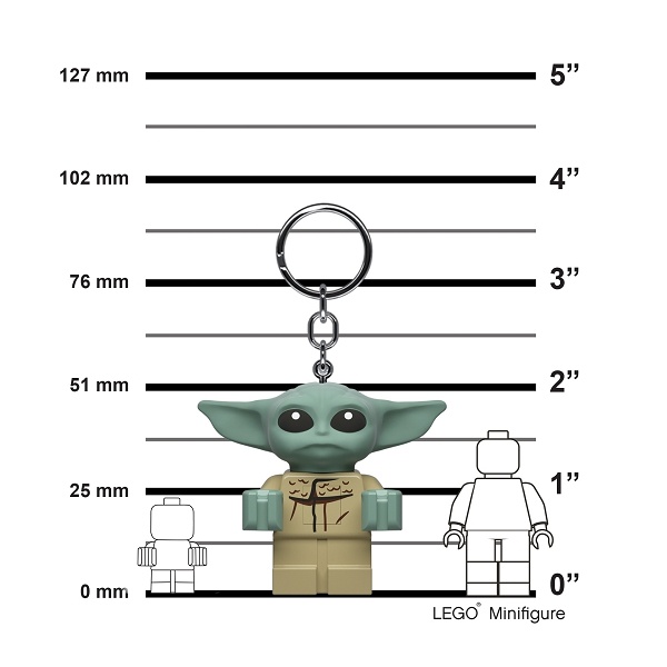 LEGO Star Wars Baby Yoda svietiaca figúrka