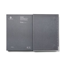 PANTONE Notebook L, DOTTED - Grey 19-0203