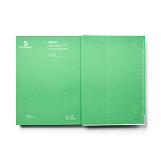 PANTONE Notebook L, DOTTED - Green 16-6340