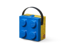 LEGO box s rukoväťou - modrá