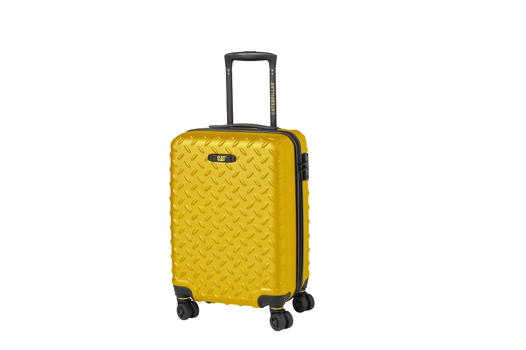 CAT cestovný kufor Industrial Plate, 35 L - žltý