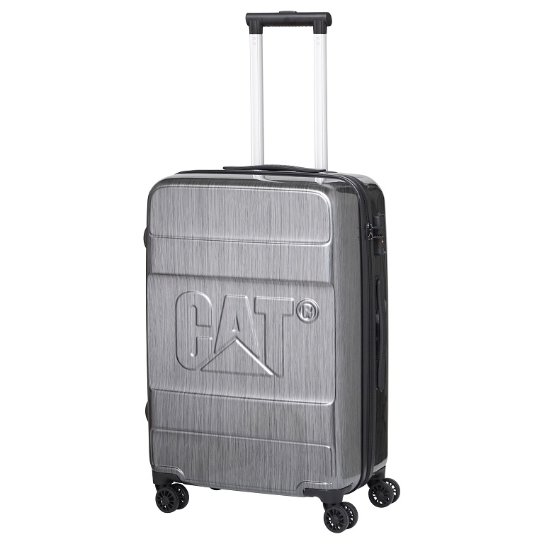CAT cestovní kufr Cat Cargo 24\" - stříbrný