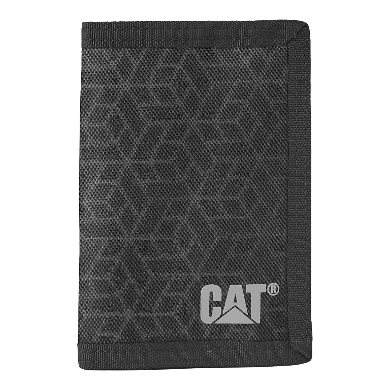 CATERPILLAR Millennial Classic Riley Wallet - Black Heat Embossed