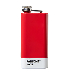PANTONE Hip flask - Red 2035