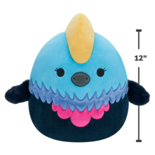 SQUISHMALLOWS Kazuár - Melrose, 30 cm