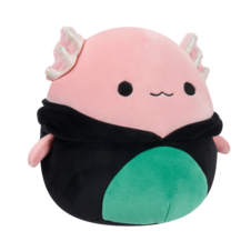 SQUISHMALLOWS Axolotl v kostýmu černé kočky - Archie - SQHW00614_9.png