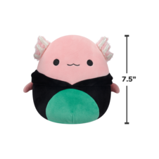 SQUISHMALLOWS Axolotl v kostýmu černé kočky - Archie - SQHW00614_12.png