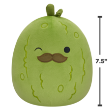 SQUISHMALLOWS Charles the Pickle W/Mustache