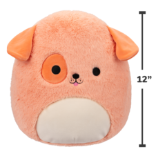 SQUISHMALLOWS Fuzz-A-Mallows Psík - Drella, 30 cm