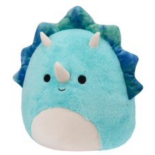 SQUISHMALLOWS Fuzz-A-Mallows Triceratops - Malik, 30 cm