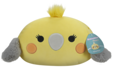 SQUISHMALLOWS Stackables Charlize the Yellow Cockatiel, 30 cm