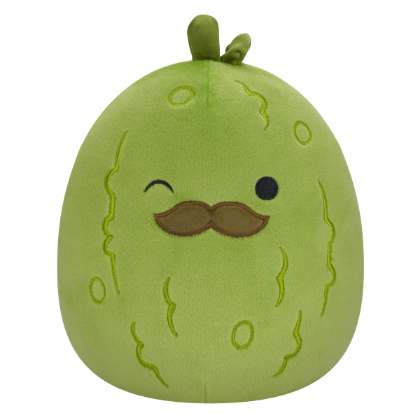 SQUISHMALLOWS Charles the Pickle W/Mustache