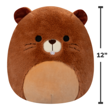 SQUISHMALLOWS Fuzz-A-Mallows Bobor - Chip, 30 cm