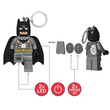LEGO Batman svietiaca figúrka (HT) - šedý